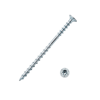 Шуруп-саморез дистанционный юстировочный Torx 6.0* 80 (уп 10шт)