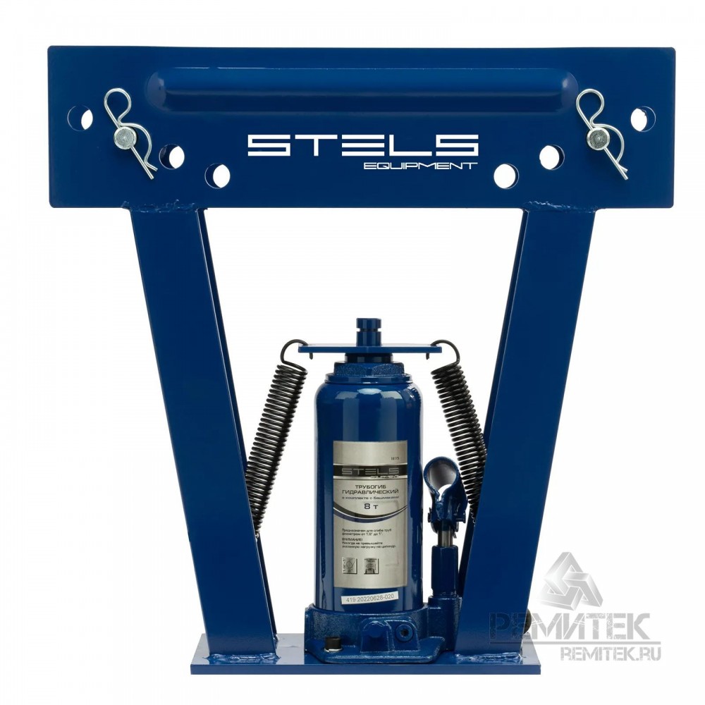 Трубогиб гидравлический, 8 т, в комплекте с башмаками 1/2"–1" 18115
