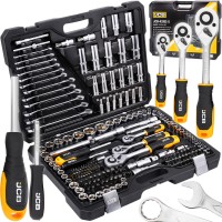 Набор инструментов - 218пр.1/4",1/2", 3/8" JCB-42182-5 59720
