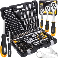 Набор инструментов - 218пр.1/4",1/2", 3/8" JCB-42182-5 59720