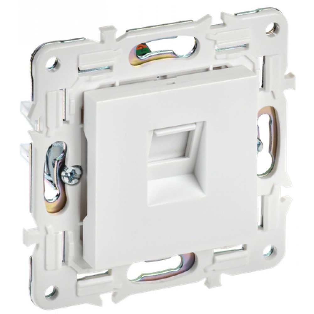 Розетка 1-я RJ45 SK-K01W арк. белый IEK
