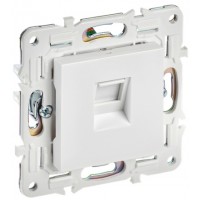 Розетка 1-я RJ45 SK-K01W арк. белый IEK