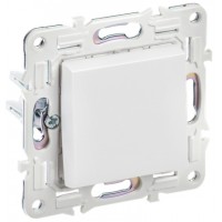 Выключатель 1кл. скрытой установки SK-V01W арк. белый IEK