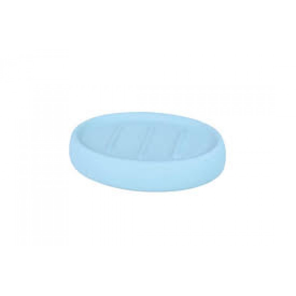 Мыльница керамика Soft голубой В4333А-4В