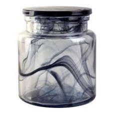 Баночка для ватных дисков стекло Shade GL0703CA-CT