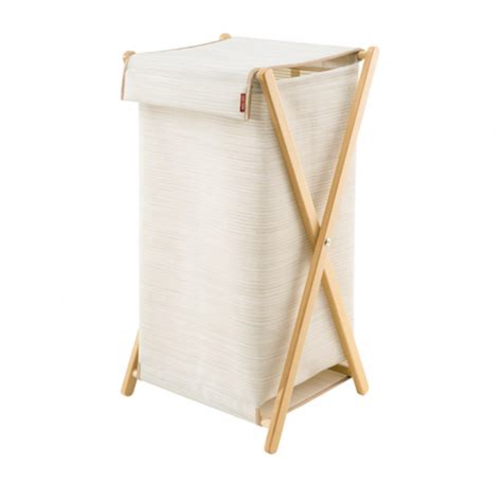 Корзина для белья ткань, складная 40х40х70см LB-007