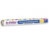 Фольга алюмин в рулоне 10м LA CHISTA