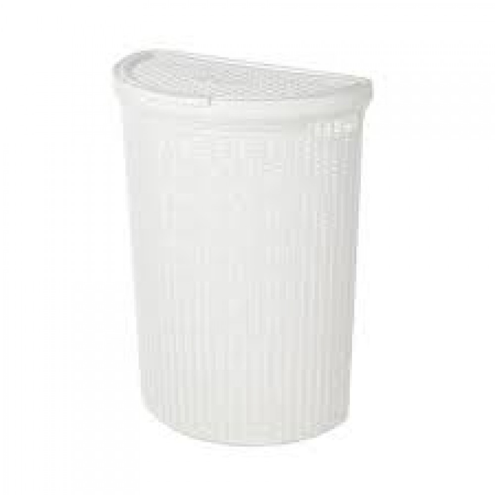Корзина для белья ECO STYLE 45л белый