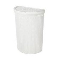 Корзина для белья ECO STYLE 45л белый