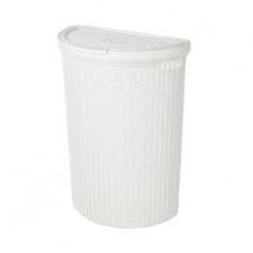Корзина для белья ECO STYLE 45л белый