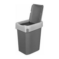 Контейнер для мусора 25л SMART BIN серый