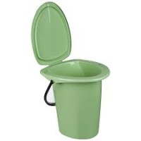 Ведро-туалет 17л Smart оливковый ING30001