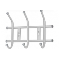 Вешалка настенная 3 крючка белый ВНТ3/МБ