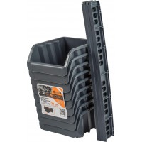 Набор малых лотков для метизов с планкой 9 шт.BR3743СРСВИНЦ 