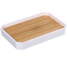 Мыльница Квадро белая 544-248