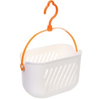 Корзинка для хранения подвесная ЛЕНАРО белый 836-719