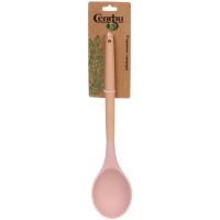 Ложка силиконовая CooKstyle розовая 312-0850