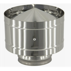 Зонт нерж.Ф115 0,5 мм с дефлектором AISI 430