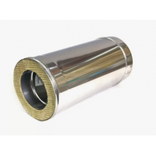 Труба-дымоход Термо L=0.5 м Ф210х115 (н/ж. ст. 0,8 мм + н/ж. ст.) AISI 304 Заказной ХХХ Труба-дымоход Термо L=0.5 м Ф210х115 (н/ж. ст. 0,8 мм + н/ж. ст.) AISI 304 Заказной ХХХ