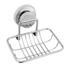 Мыльница для ванной FORA  ATLANT вакуумная присоска хром A034