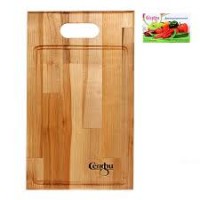 Доска разделочная 30*18*1,8см малая с желобом дерево 311-339