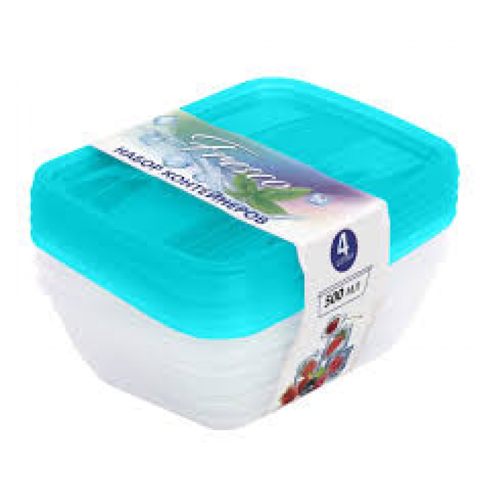 Набор контейнеров Fresco 4шт 500мл 