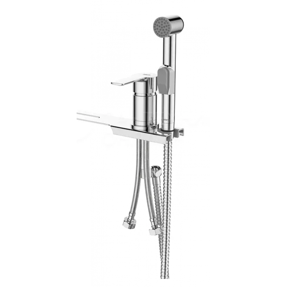 Смеситель для биде Milardo латунь с установкой на унитаз 001SB00M08 ХХХ