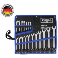Набор ключей 18шт 8-32 рожково-накидные в чехле SCH-5181P 59128
