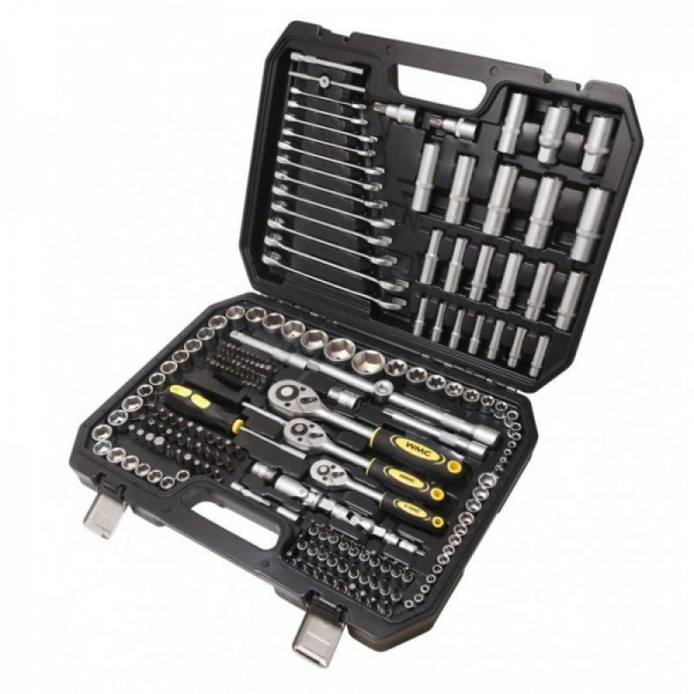 Набор инструментов - 216 предметов 1/4", 3/8", 1/2" YF-38841 52566