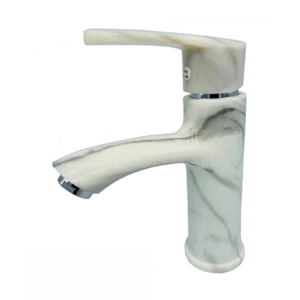 Смеситель для умывальника PLSTART АБС серый мрамор PL1003-26 ХХХ