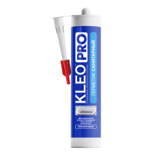 Герметик силиконовый Санитарный Бесцветный KLEO PRO 280мл.