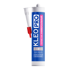 Герметик силиконовый Универсальный Бесцветный  KLEO PRO 280мл.