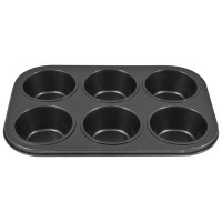 Форма для выпечки кексов 6 ячеек Mallony BF-033 191315