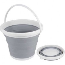 Ведро 10л складное круглое Рыжий кот 003918