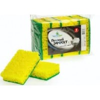 Губка для посуды ЧистоДел пенный эффект 5 шт 597-163