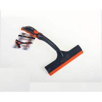 Скребок Techno для снега и льда 10 см cyber black