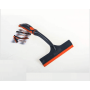 Щетка для снега Techno 45 см signal red