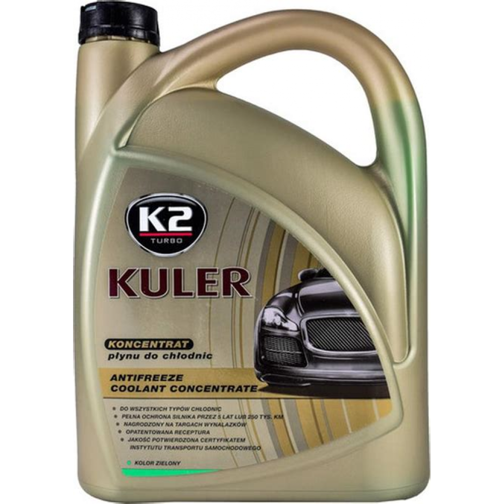 Антифриз зеленый  (-35С) 5л K2 KULER 