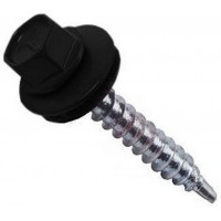 Саморез кровельный 4,8*19 RAL 9005 Черный (уп. 16штук) ХХХХХХХХХХХХХХХХХХХ