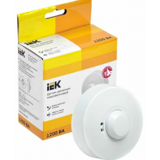 Датчик движения ДД-МВ 101 1200Вт 360 гр.8м  белый