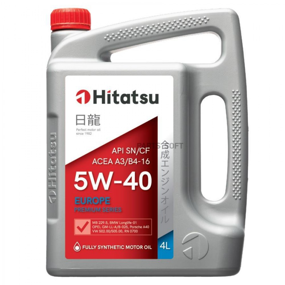 Масло мот. синт. 5W40 4л API SN/CF АКЦИЯ 10%