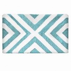 Коврик для ванной Delphinium Линия микрофибра 50х80 мятный