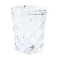 Стакан для зубных щеток пластик Delphinium Ice 106313