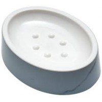 Мыльница пластик Marble Delphinium 106216