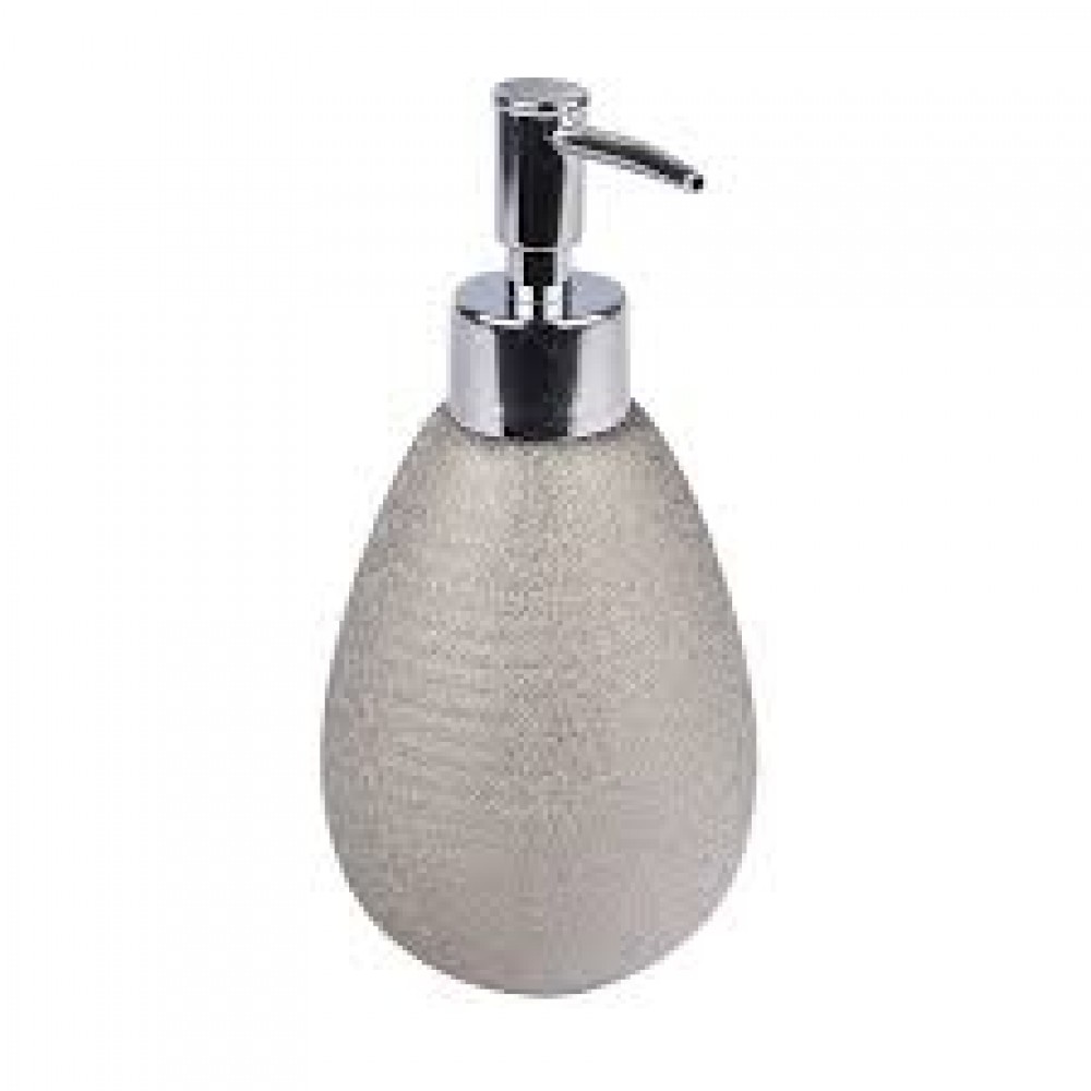 Дозатор для жидкого мыла керамика Zenfort Silver/106675