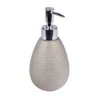 Дозатор для жидкого мыла керамика Zenfort Silver/106675
