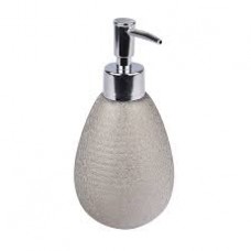 Дозатор для жидкого мыла керамика Zenfort Silver/106675