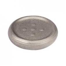 Мыльница керамика Zenfort Silver/106677