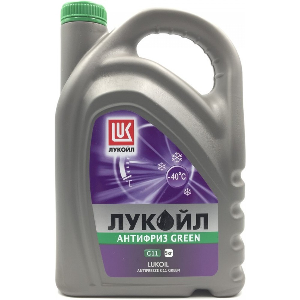 Антифриз зеленый 5кг G11 Лукойл