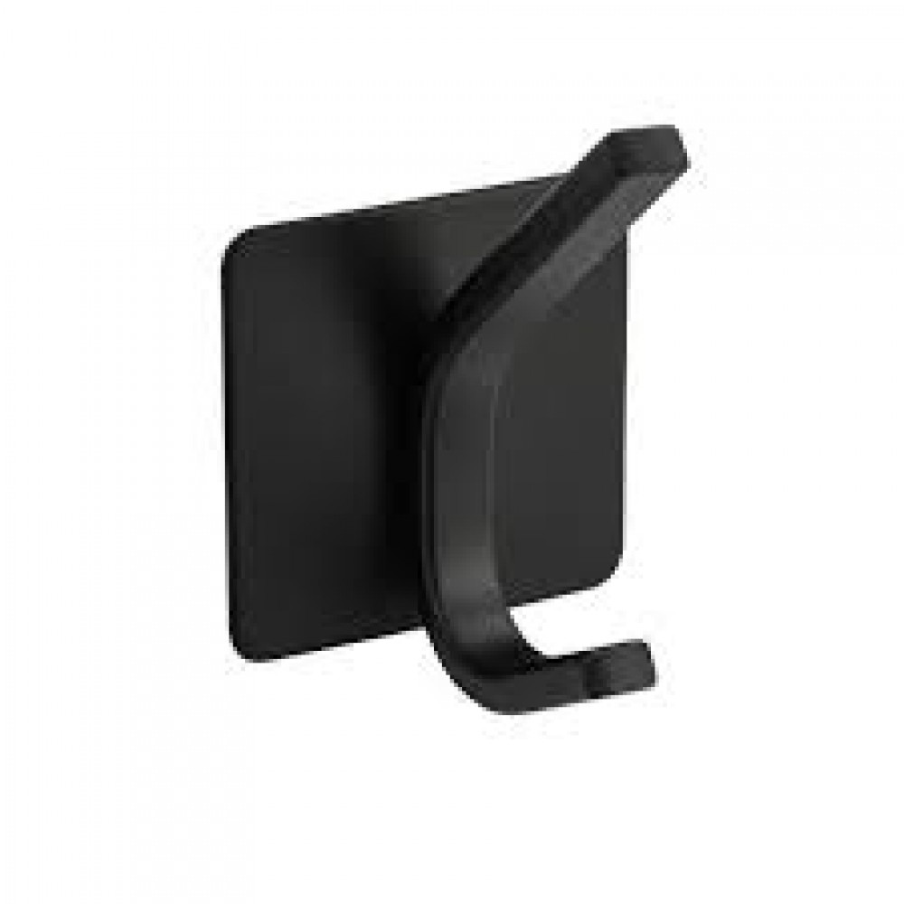 Крючок двойной ГРАФИТ самоклейка нерж. сталь (5365) Крючок двойной ГРАФИТ самоклейка нерж. сталь (5365)